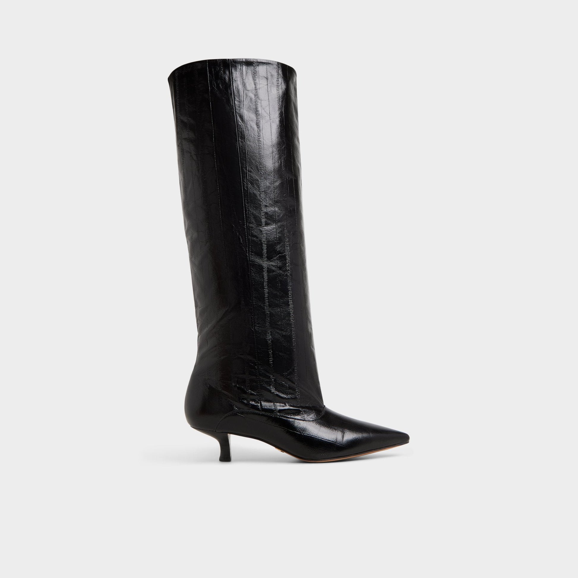 Everose in Black - Knee-high boot, Kitten heel Aldo Black