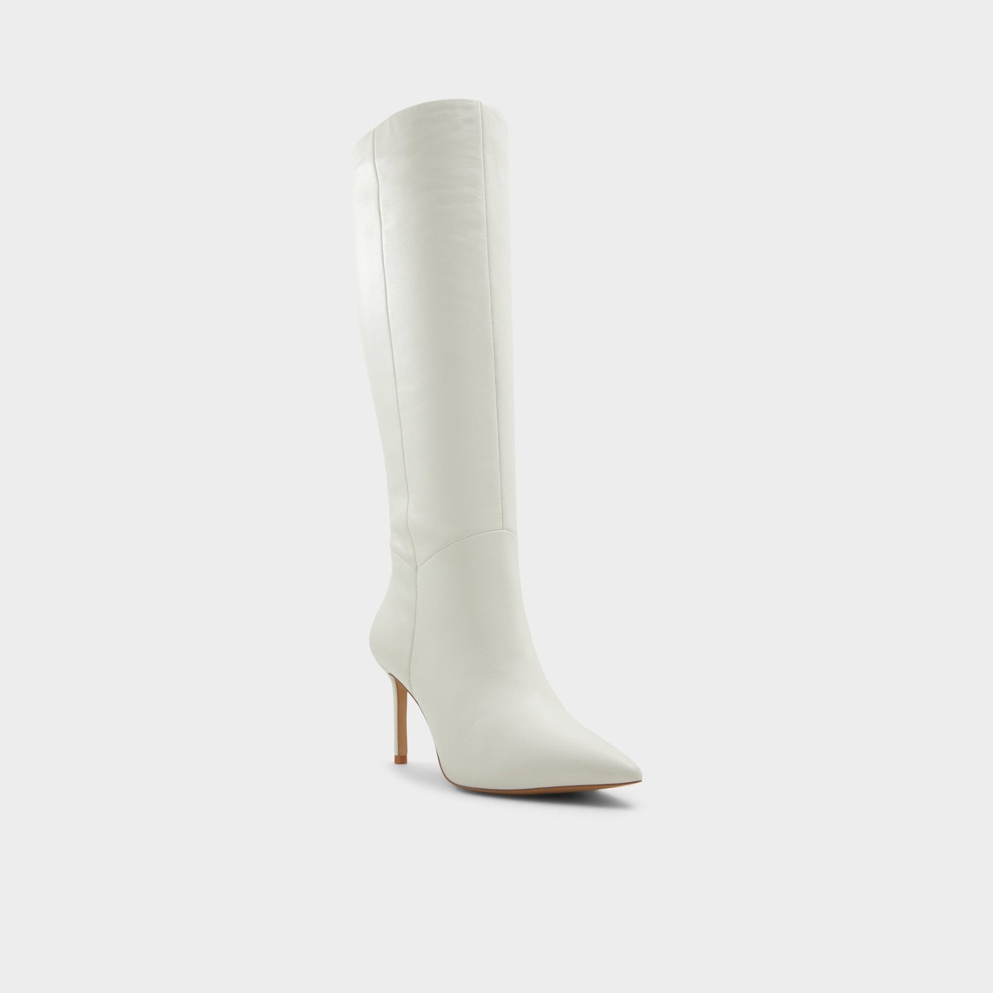 Laroche White/Bone Women's Tall Boots - Knee-high boot, Stiletto heel Aldo White/Bone