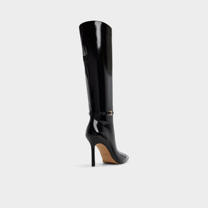 Maellie in Black - Knee-high boot, Stiletto heel Aldo Black