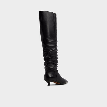 Muttsee Black Women's Tall Boots - Over-the-knee boot, Kitten heel Aldo Black