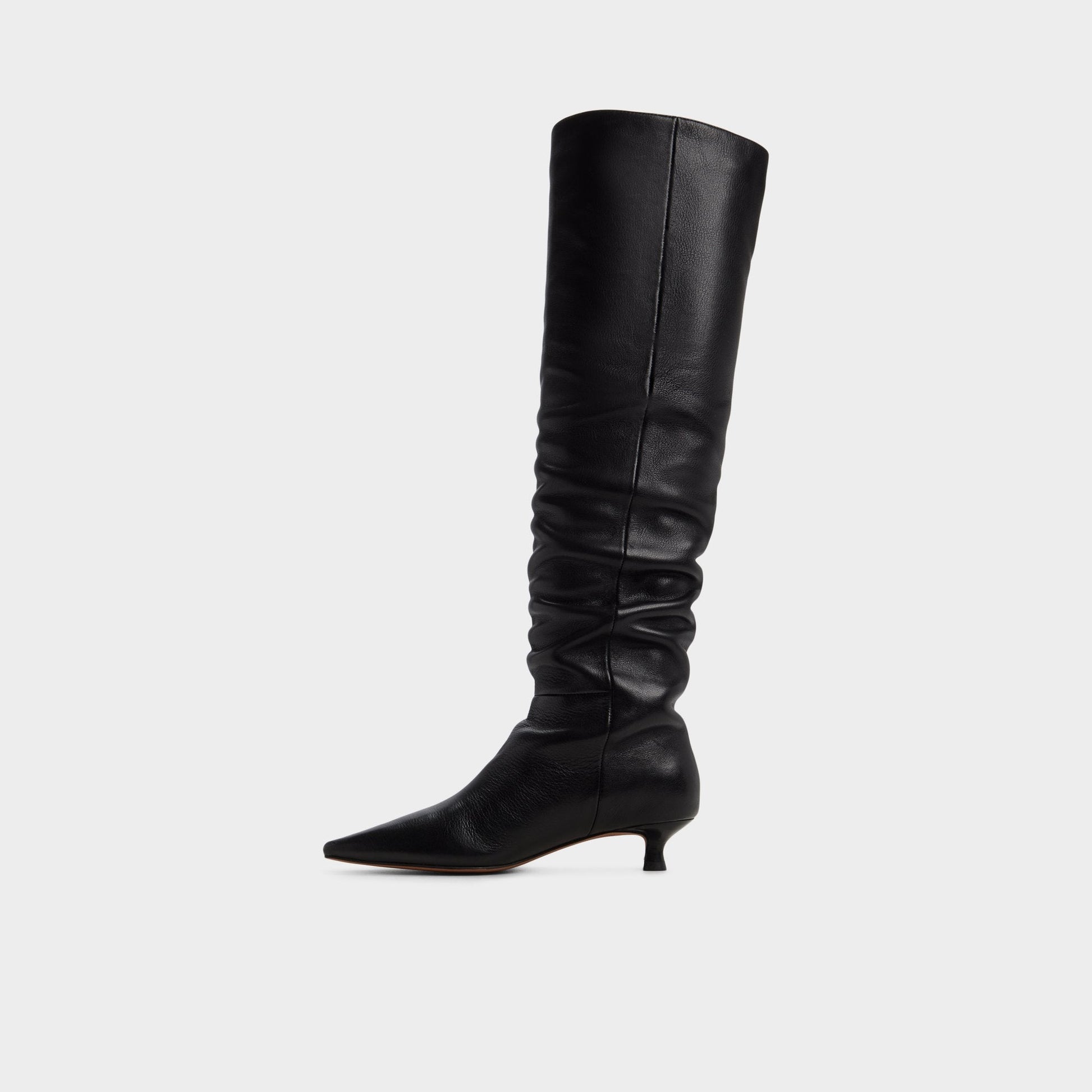 Muttsee Black Women's Tall Boots - Over-the-knee boot, Kitten heel Aldo Black