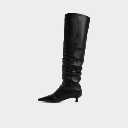 Muttsee Black Women's Tall Boots - Over-the-knee boot, Kitten heel Aldo Black