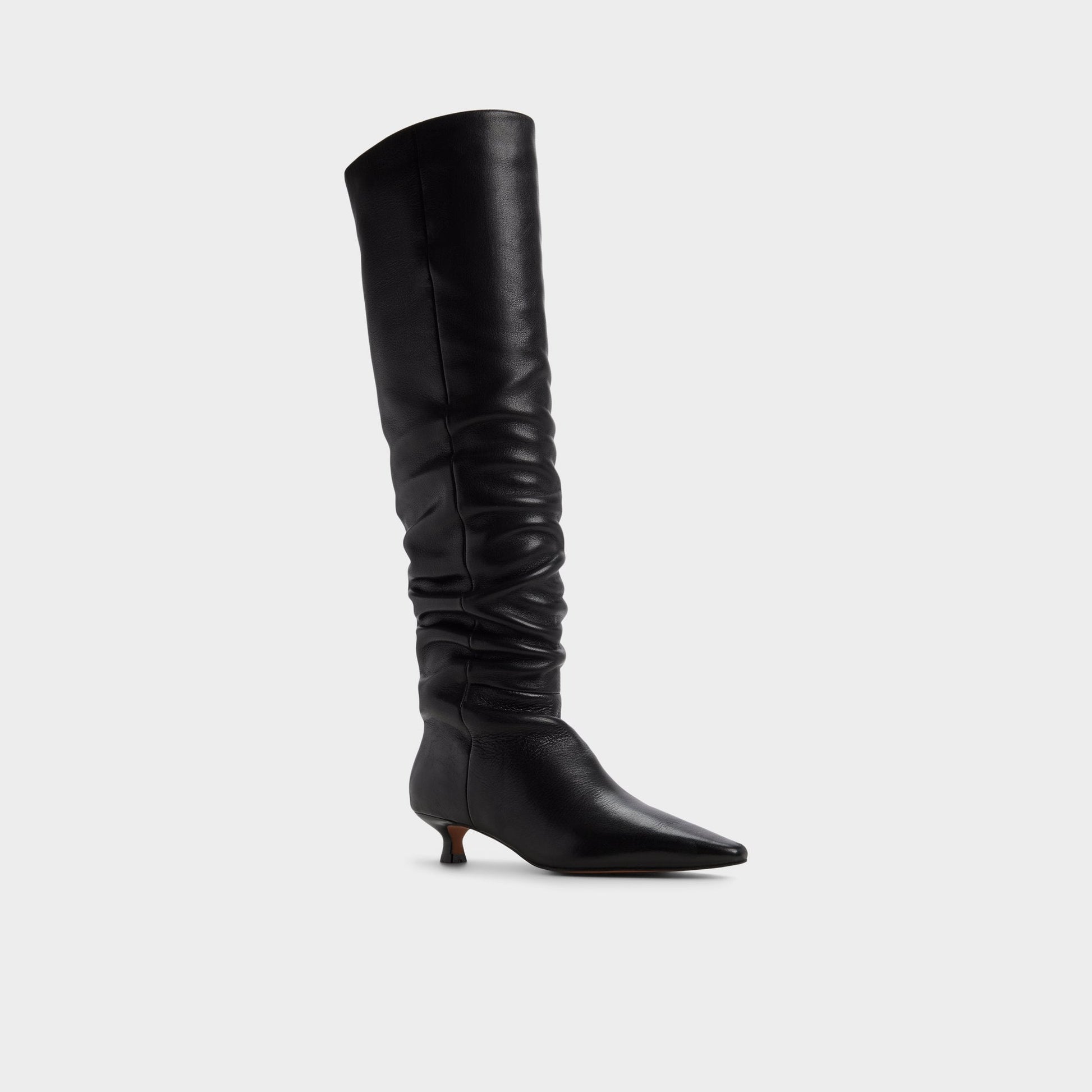 Muttsee Black Women's Tall Boots - Over-the-knee boot, Kitten heel Aldo Black