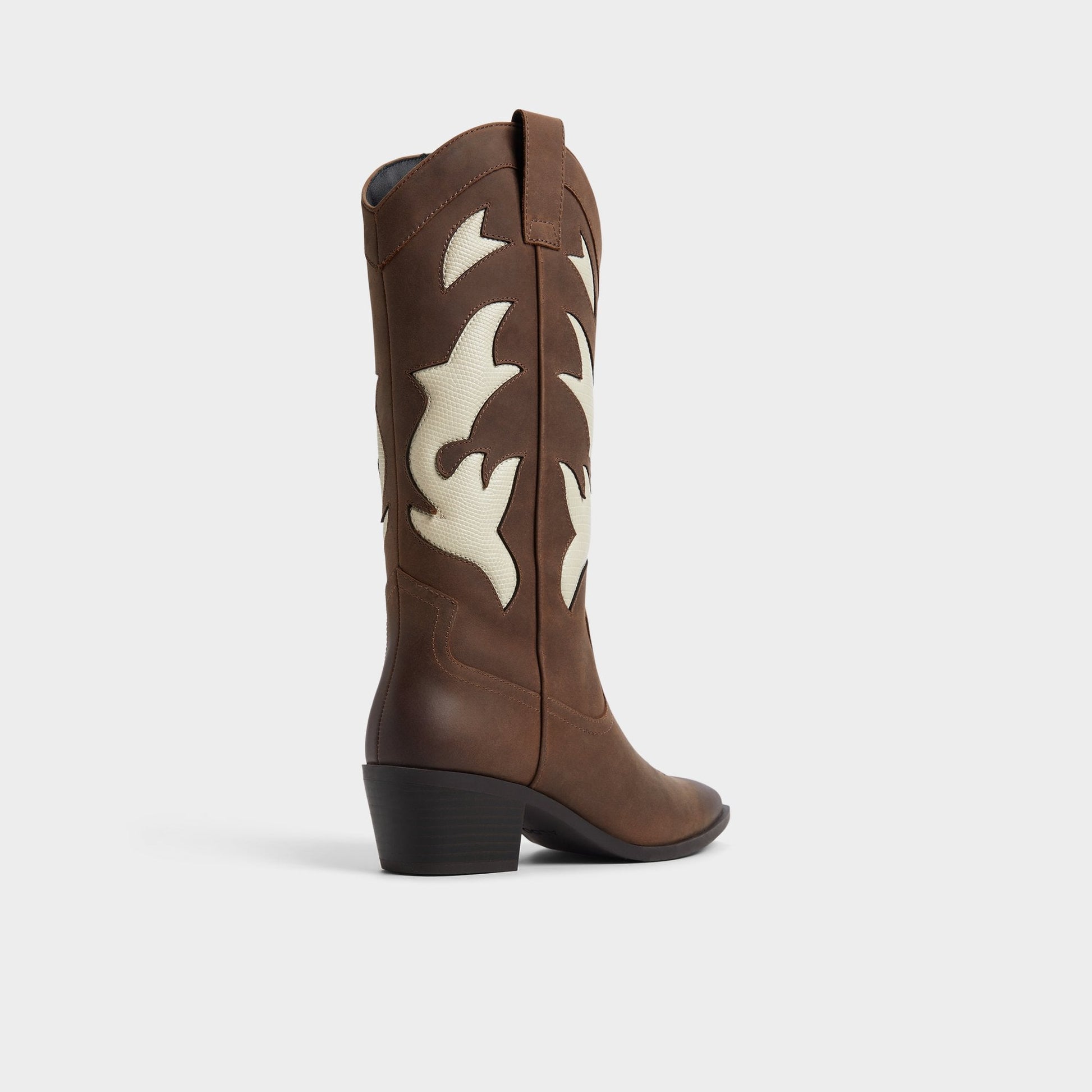 Nebraska Royal Brown Women's Western - Mid-calf western boot Aldo Royal Brown