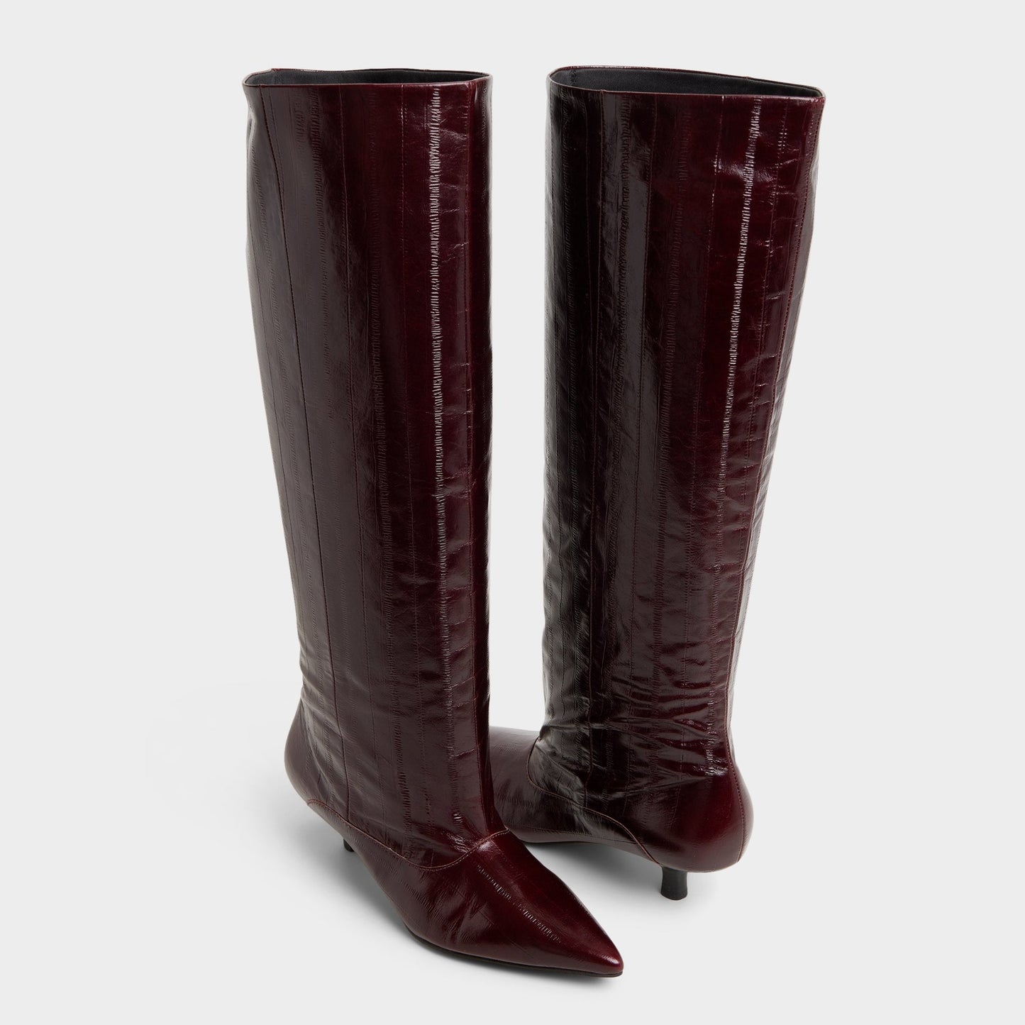Everose in Bordo - Knee-high boot, Kitten heel Aldo Bordo