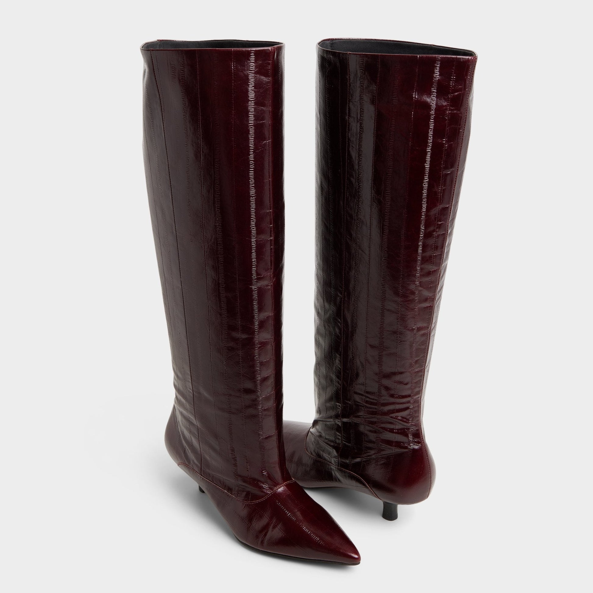 Everose in Bordo - Knee-high boot, Kitten heel Aldo Bordo