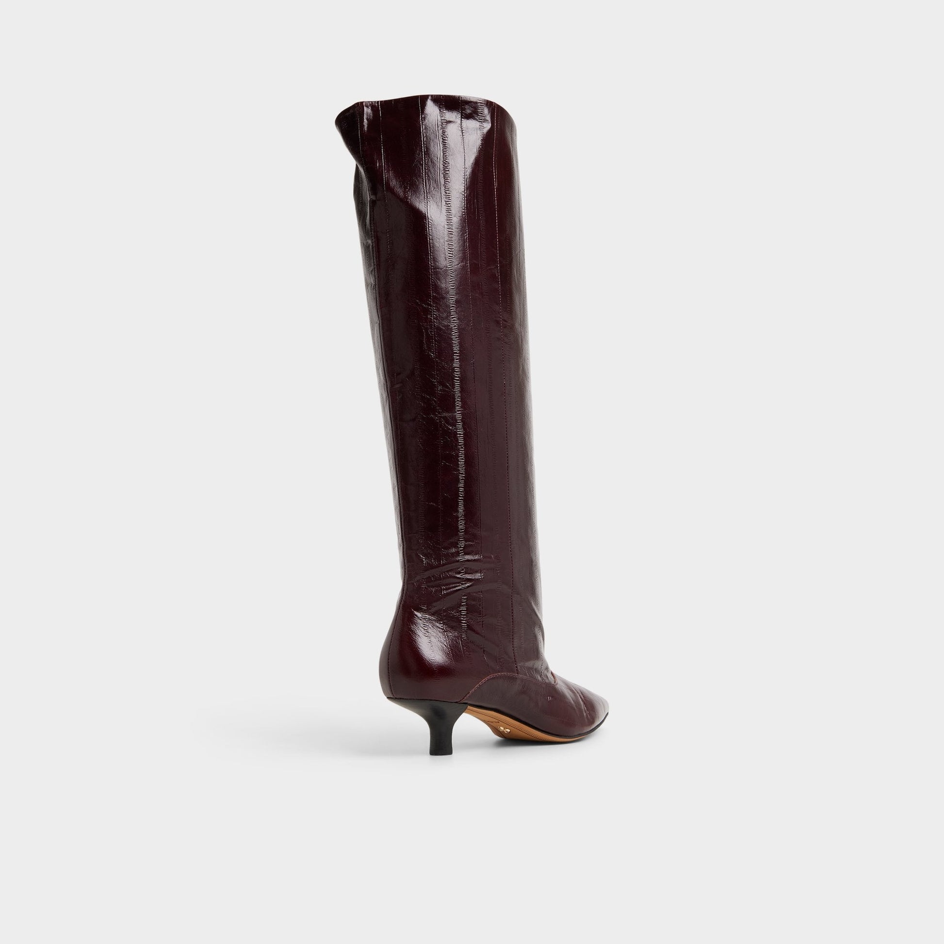 Everose in Bordo - Knee-high boot, Kitten heel Aldo Bordo