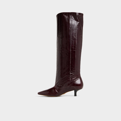 Everose in Bordo - Knee-high boot, Kitten heel Aldo Bordo