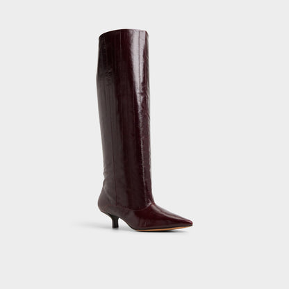 Everose in Bordo - Knee-high boot, Kitten heel Aldo Bordo