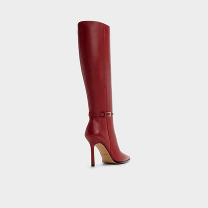 Maellie in Dark Red - Knee-high boot, Stiletto heel Aldo Dark Red
