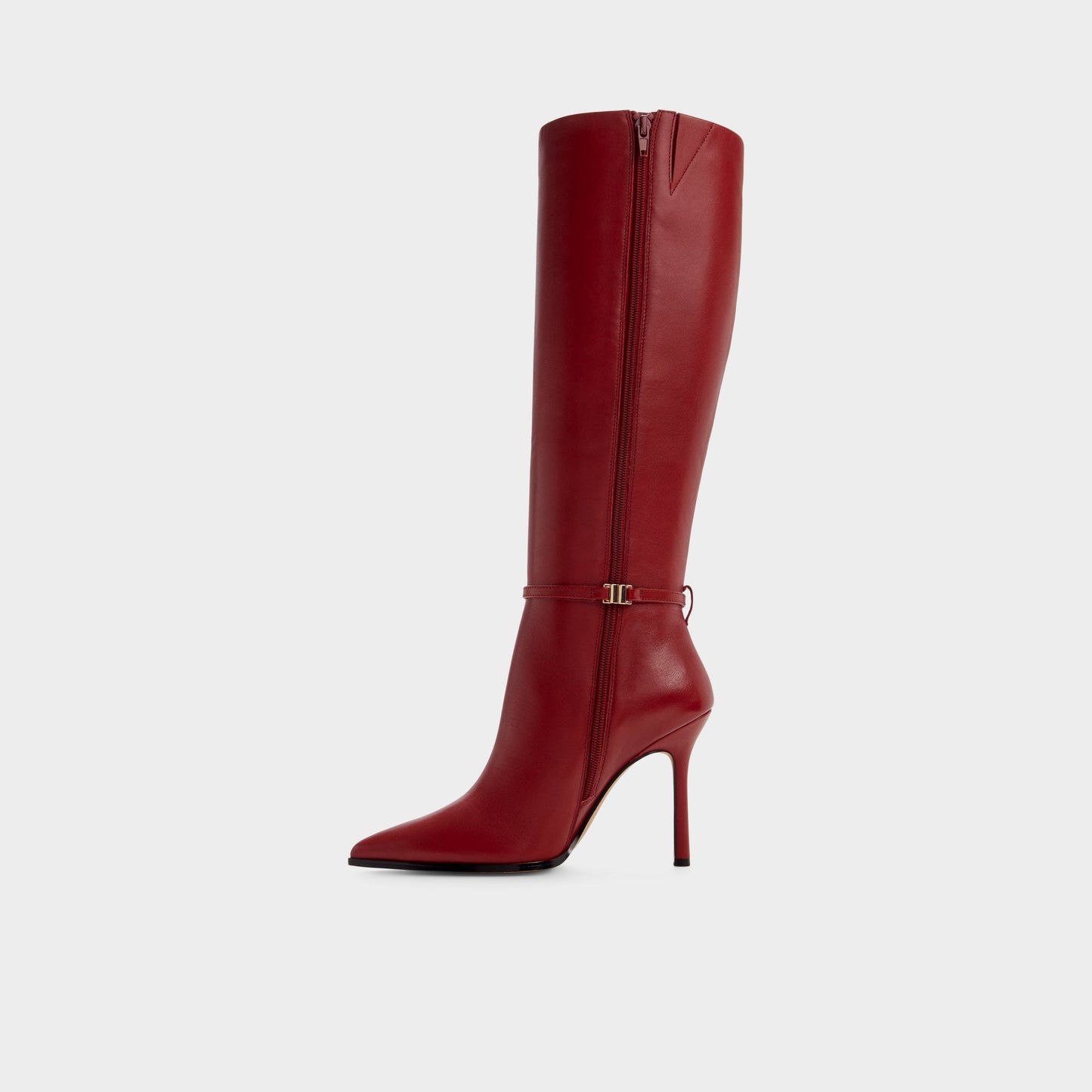Maellie in Dark Red - Knee-high boot, Stiletto heel Aldo Dark Red