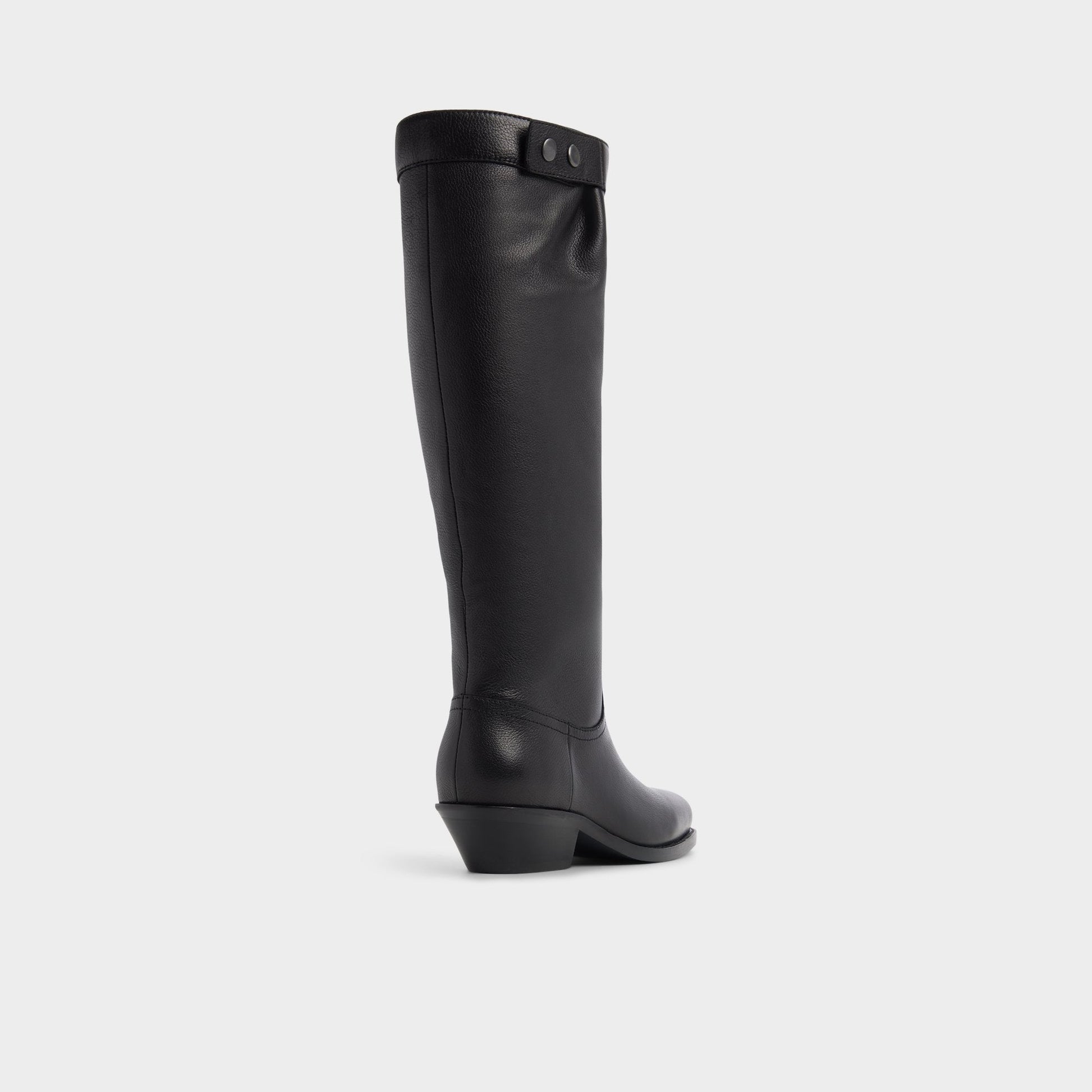 Emberlyn in Black - Knee-high western boot, Cup sole Aldo Black