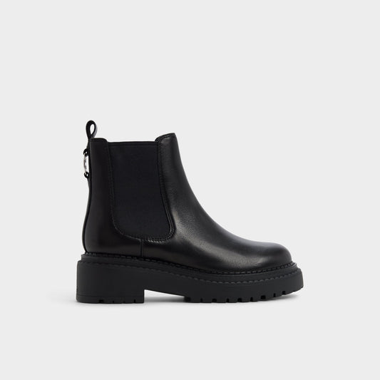 Bestina in Black - Chelsea boot, Lug sole Aldo Black