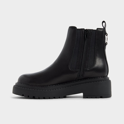 Bestina in Black - Chelsea boot, Lug sole Aldo Black