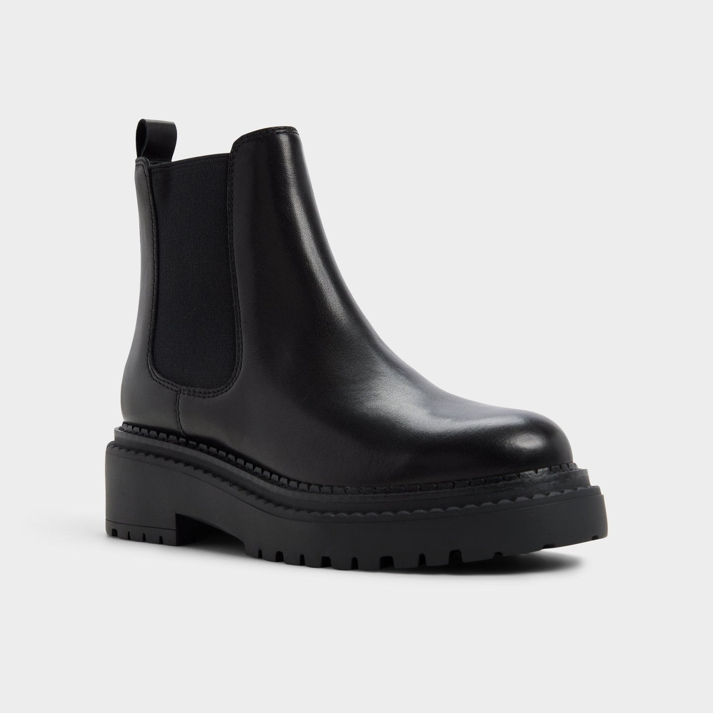 Bestina in Black - Chelsea boot, Lug sole Aldo Black