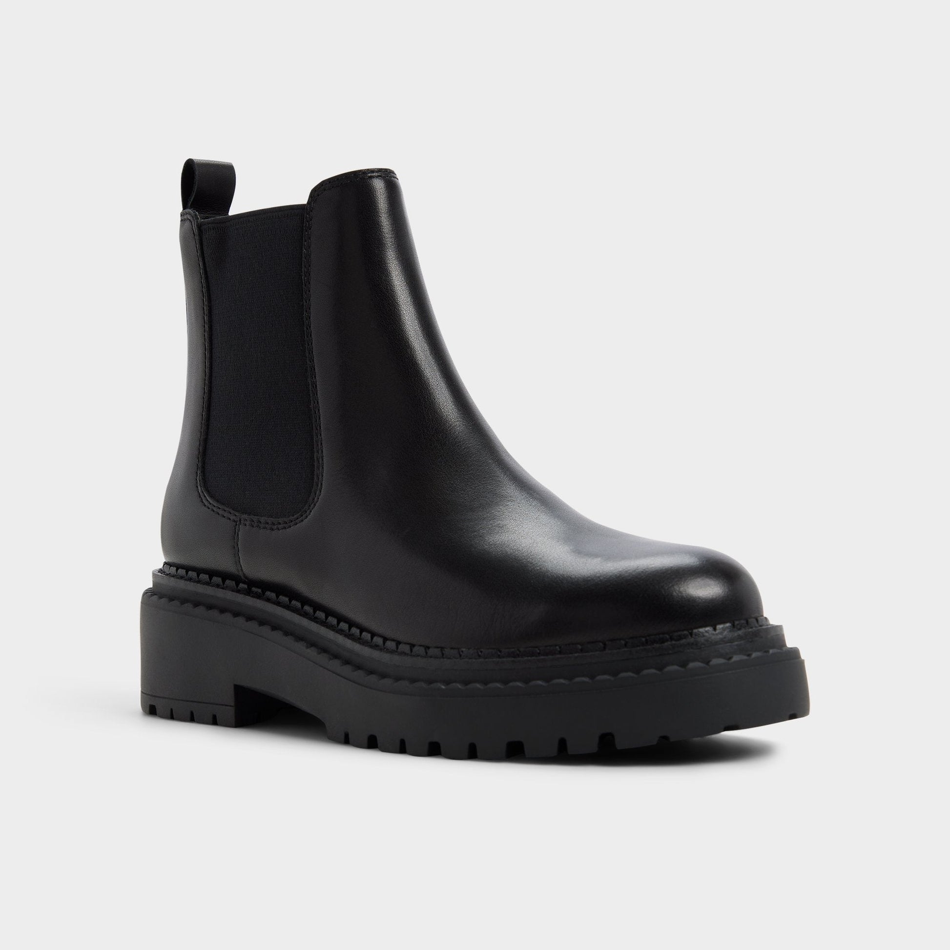 Bestina in Black - Chelsea boot, Lug sole Aldo Black