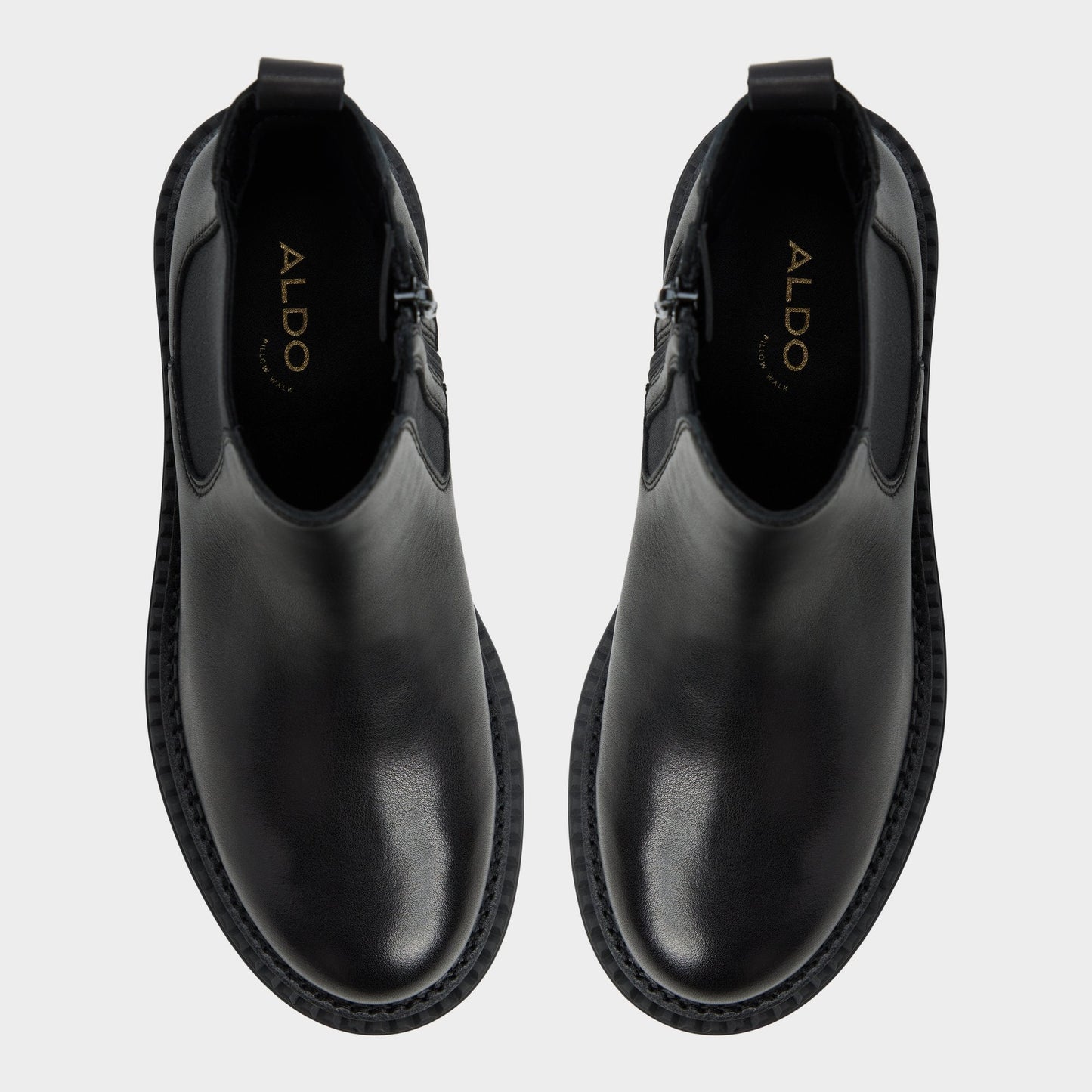 Bestina in Black - Chelsea boot, Lug sole Aldo Black
