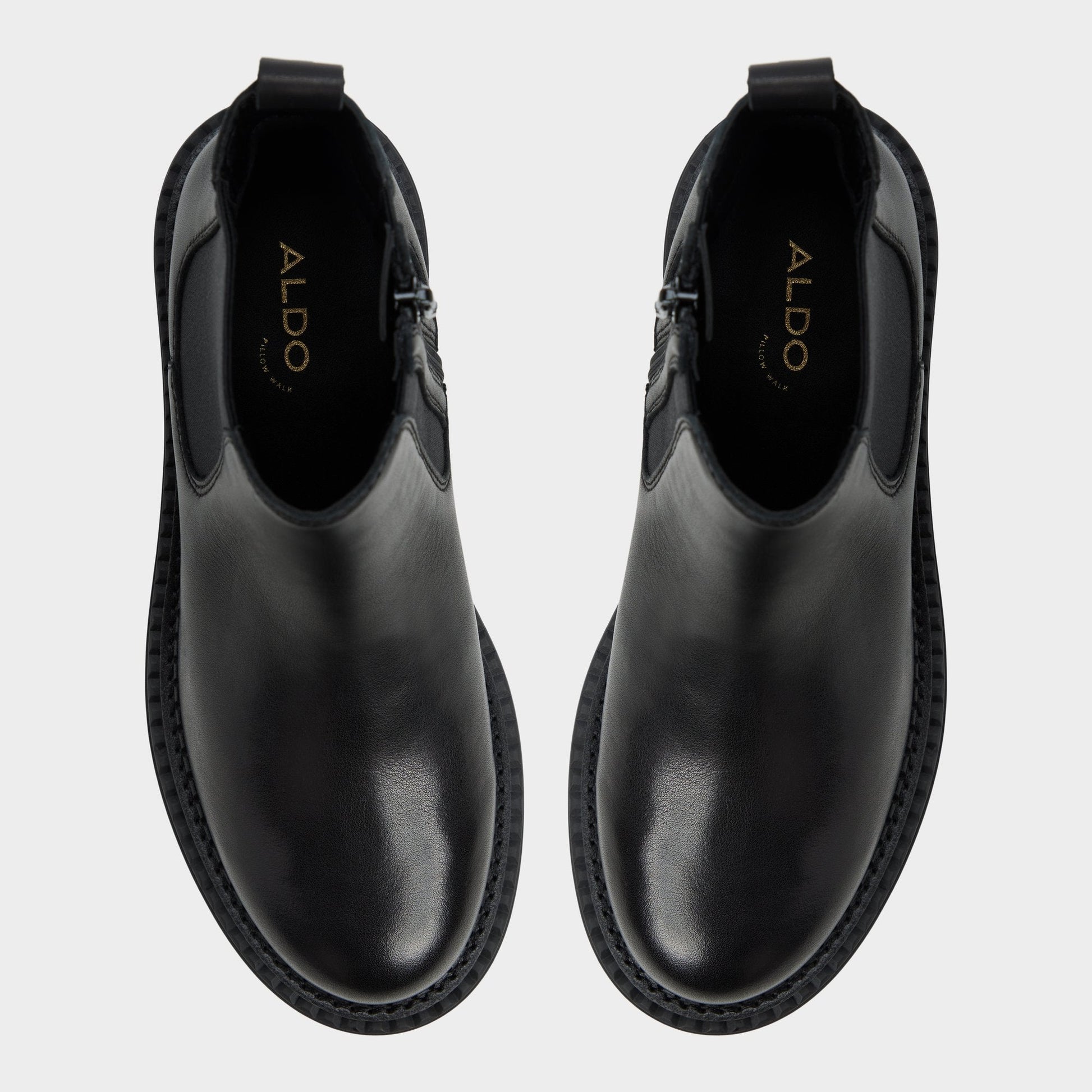 Bestina in Black - Chelsea boot, Lug sole Aldo Black