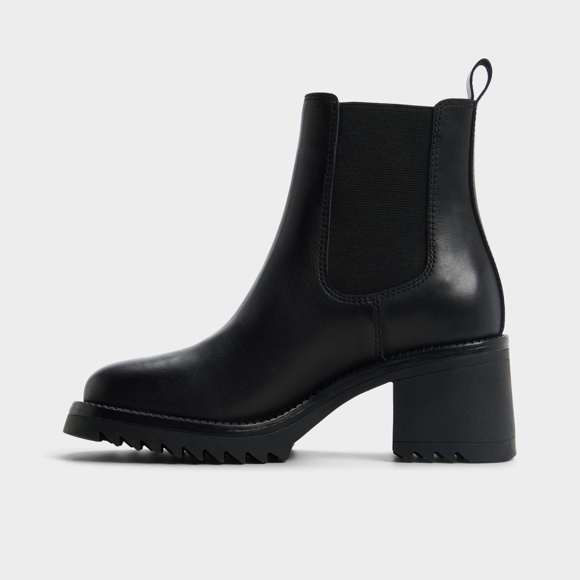 Anneliese in Black - Chelsea boot, Lug sole Aldo Black