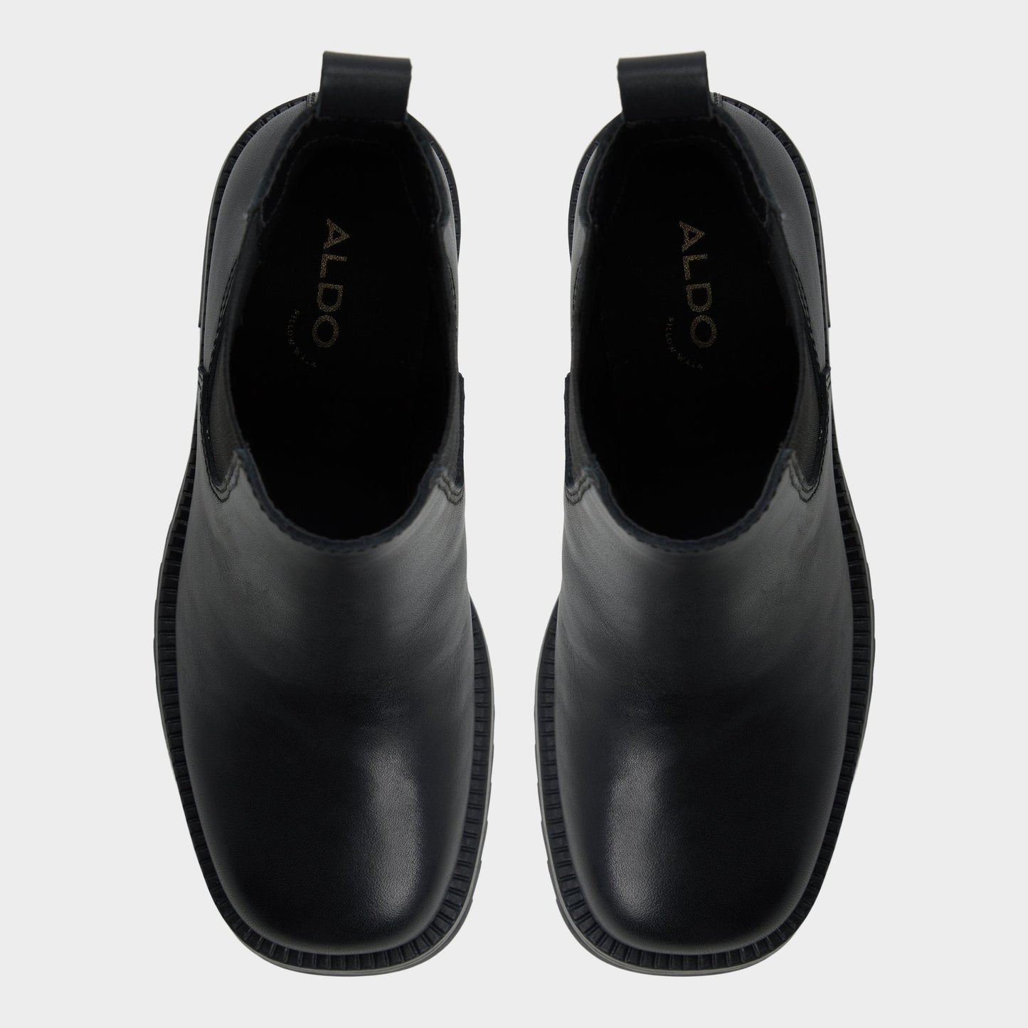 Anneliese in Black - Chelsea boot, Lug sole Aldo Black