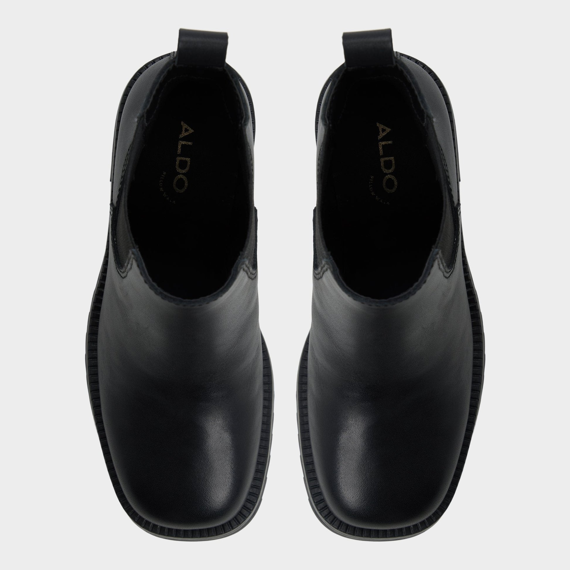 Anneliese in Black - Chelsea boot, Lug sole Aldo Black