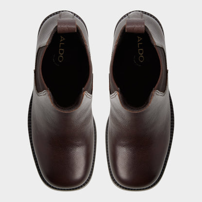 Anneliese in Medium Brown - Chelsea boot, Lug sole Aldo Medium brown