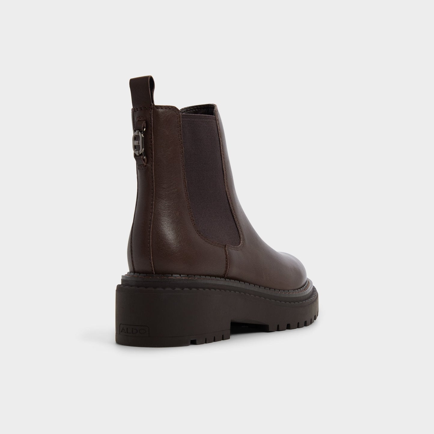 Bestina in Dark Brown - Chelsea boot, Lug sole Aldo Dark brown