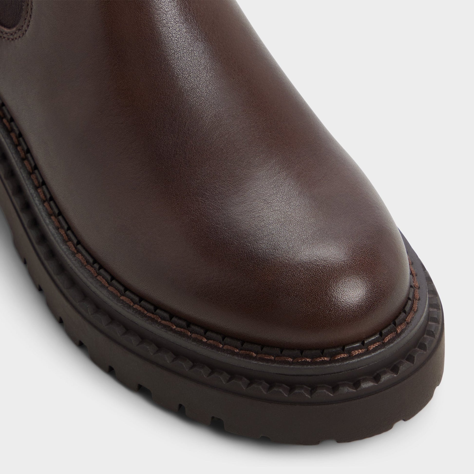 Bestina in Dark Brown - Chelsea boot, Lug sole Aldo Dark brown