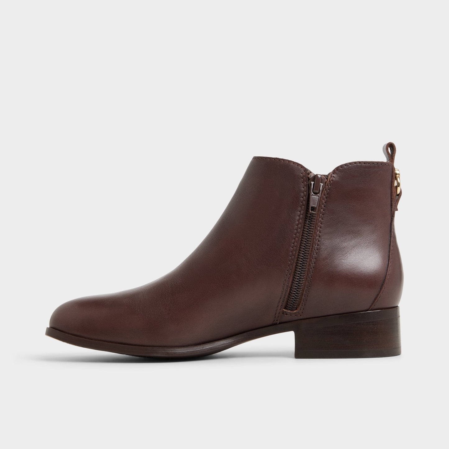 Verity in Dark Brown - Chelsea boot, Block heel Aldo Dark brown