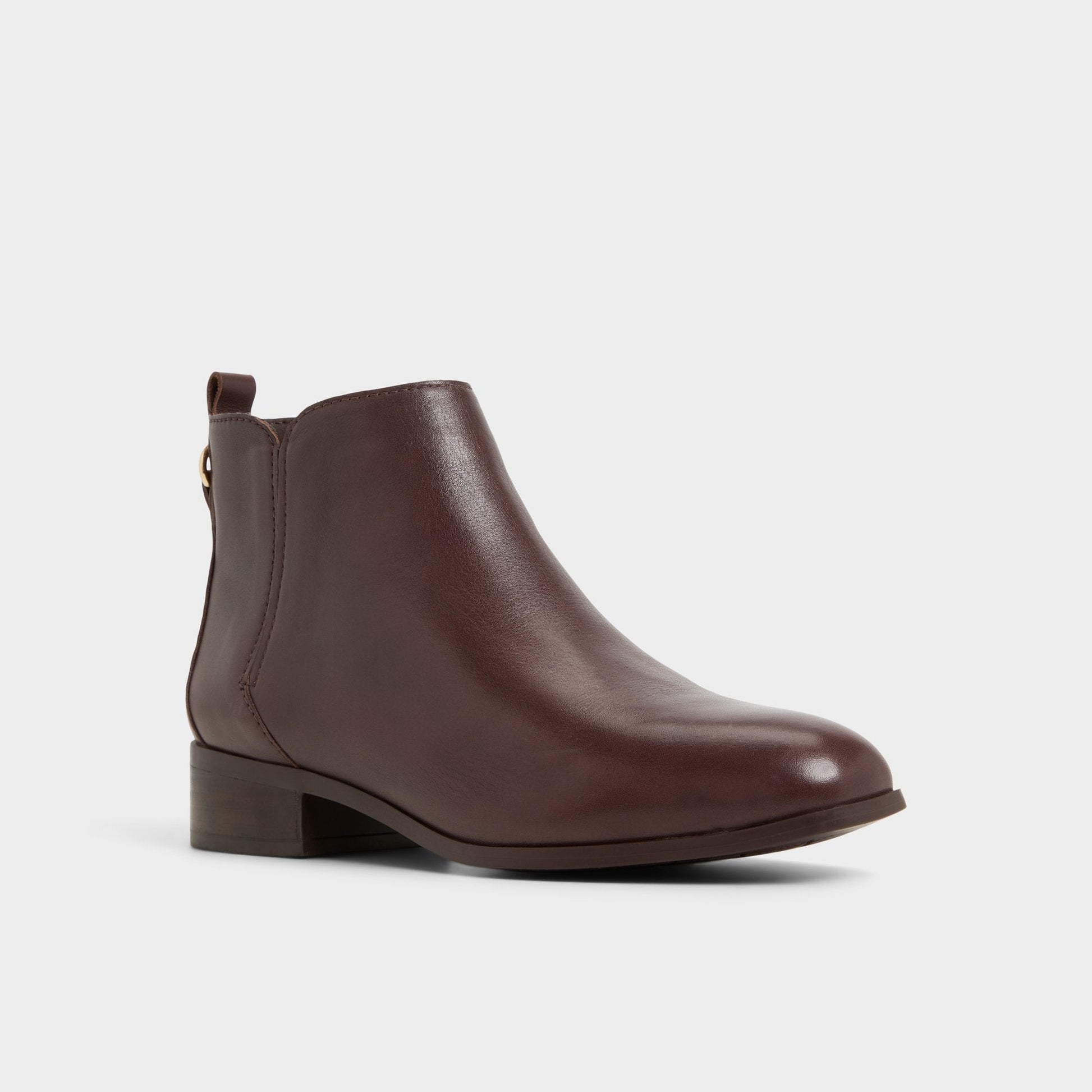 Verity in Dark Brown - Chelsea boot, Block heel Aldo Dark brown