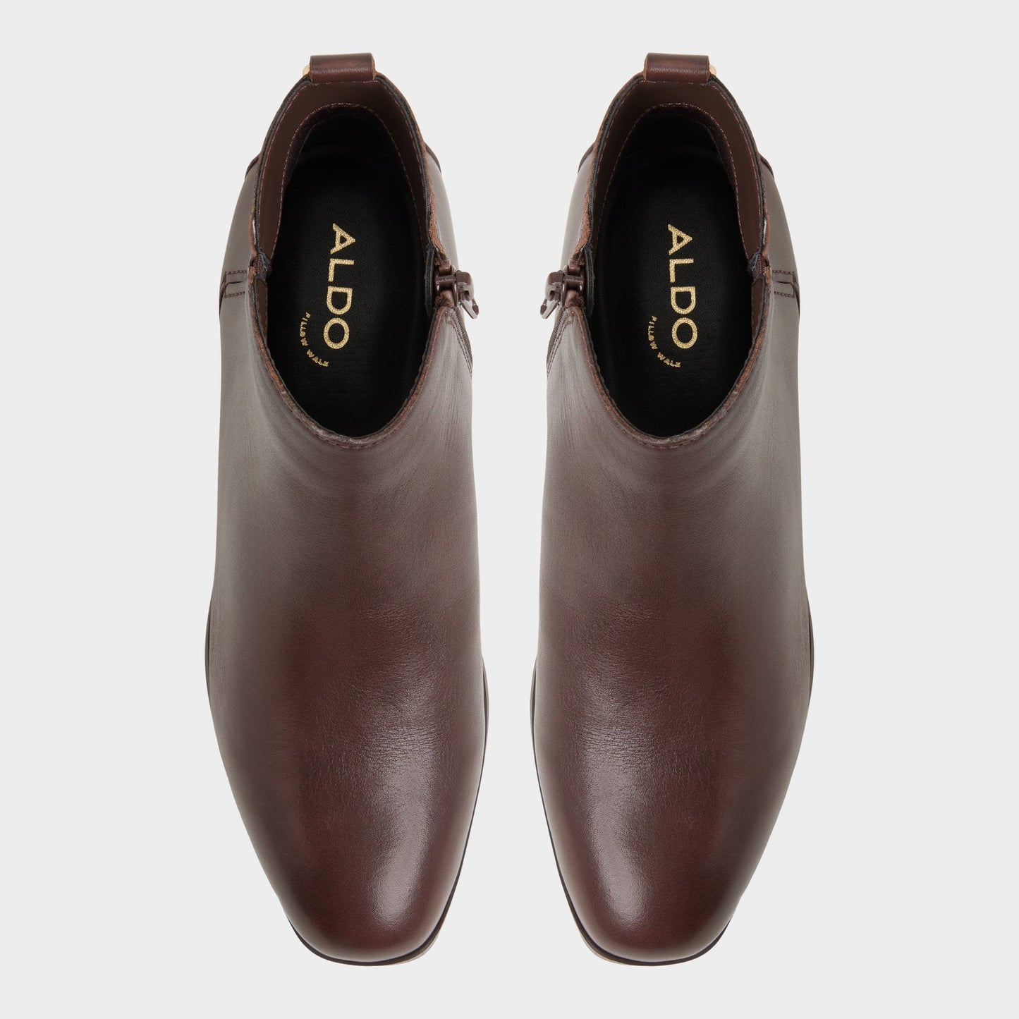 Verity in Dark Brown - Chelsea boot, Block heel Aldo Dark brown