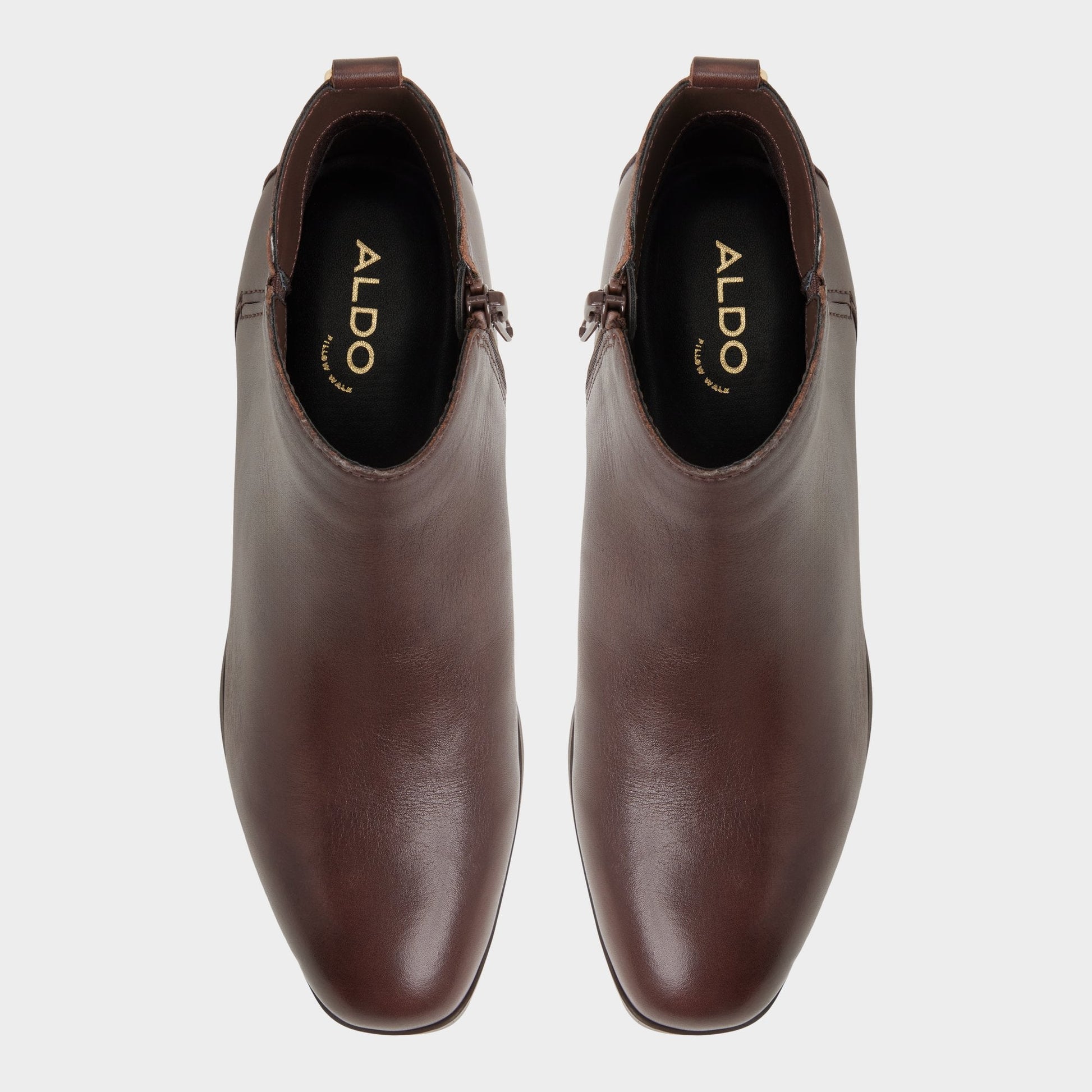Verity in Dark Brown - Chelsea boot, Block heel Aldo Dark brown