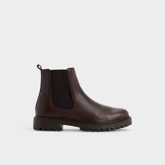 Adalitlan in Medium Brown - Chelsea boot, Lug sole Aldo Medium brown