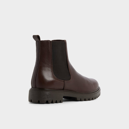 Adalitlan in Medium Brown - Chelsea boot, Lug sole Aldo Medium brown