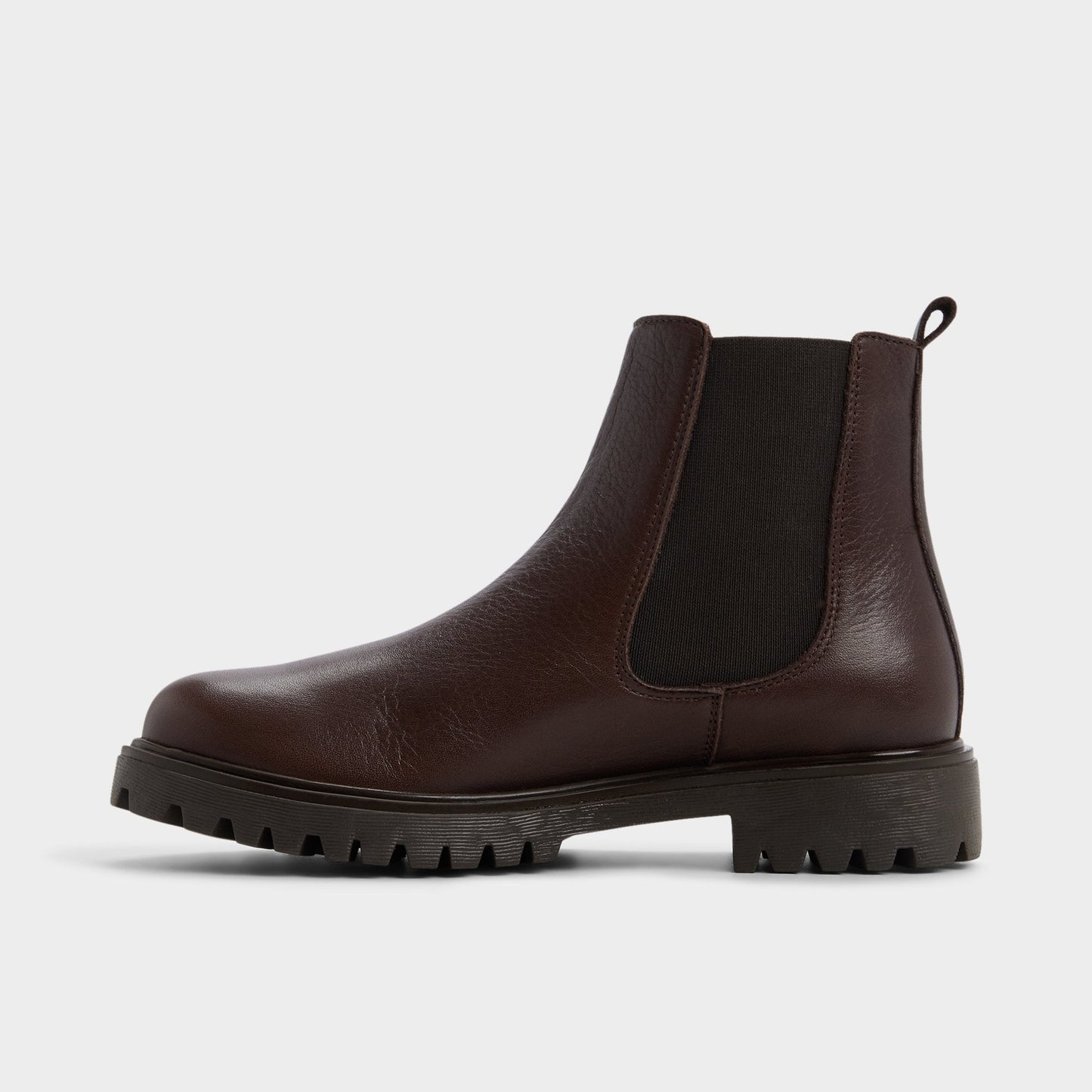 Adalitlan in Medium Brown - Chelsea boot, Lug sole Aldo Medium brown