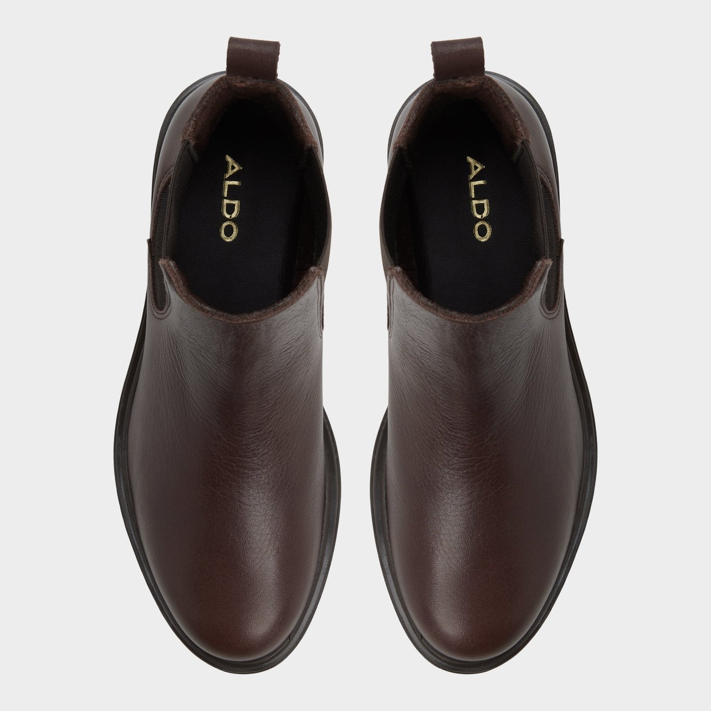 Adalitlan in Medium Brown - Chelsea boot, Lug sole Aldo Medium brown
