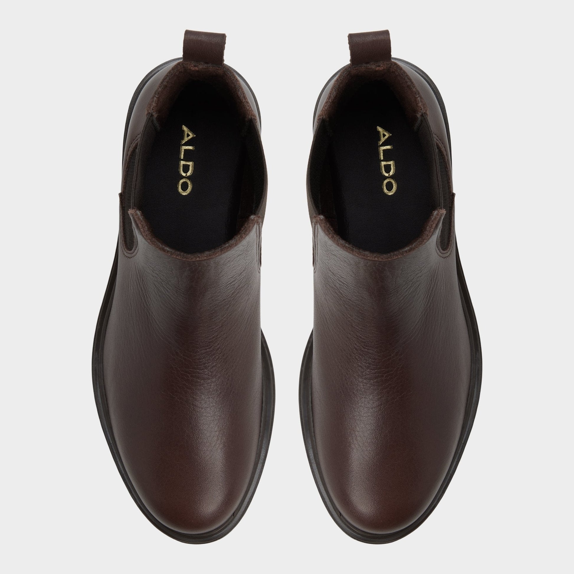 Adalitlan in Medium Brown - Chelsea boot, Lug sole Aldo Medium brown