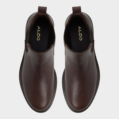 Adalitlan in Medium Brown - Chelsea boot, Lug sole Aldo Medium brown