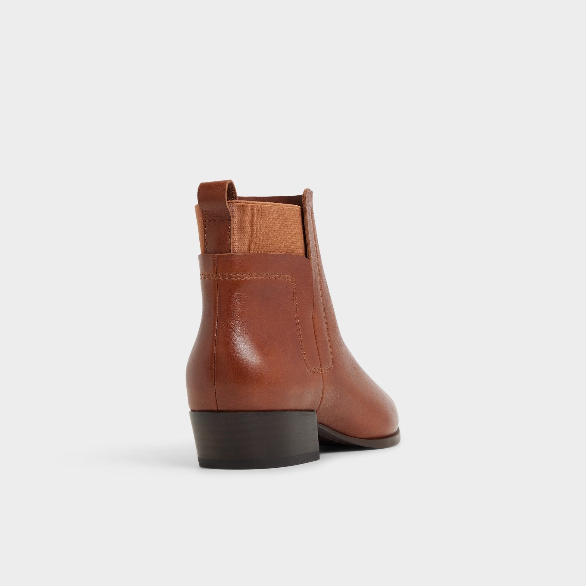 Raneldar in Medium Brown - Chelsea boot, Block heel Aldo Medium brown