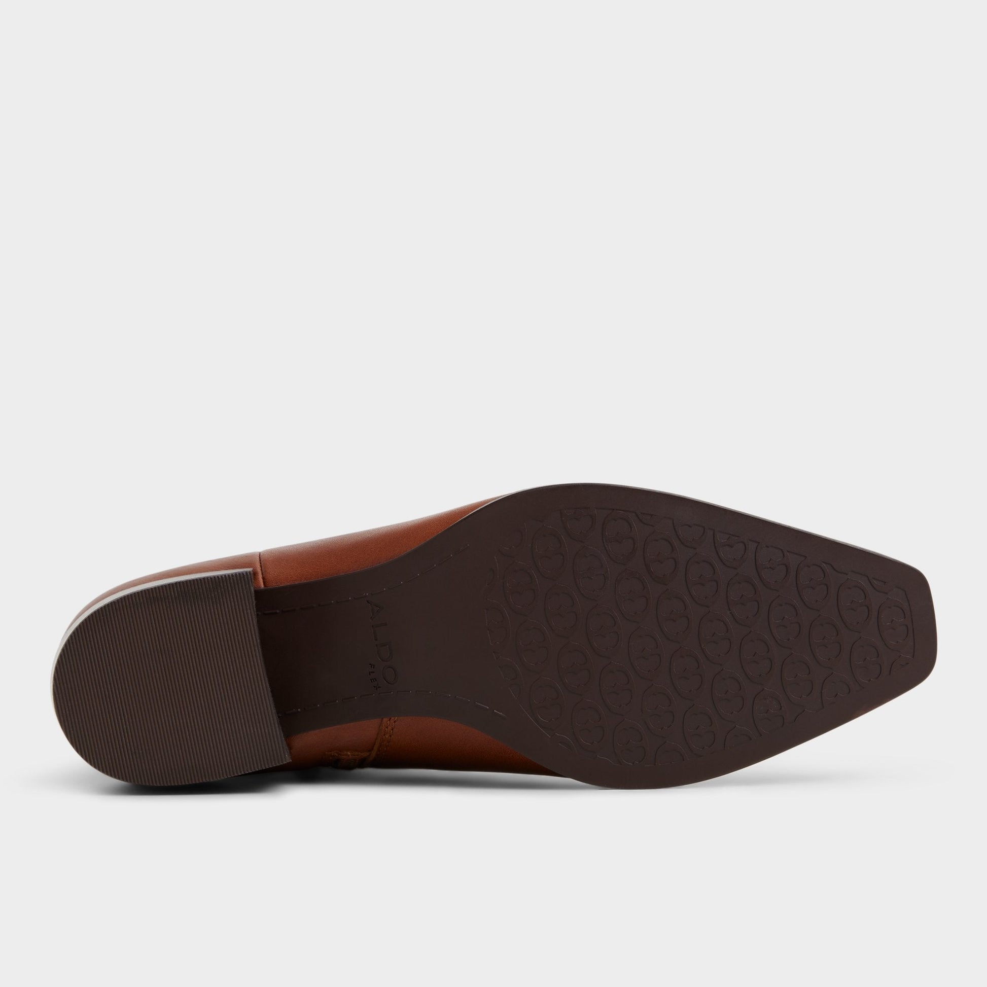 Raneldar in Medium Brown - Chelsea boot, Block heel Aldo Medium brown