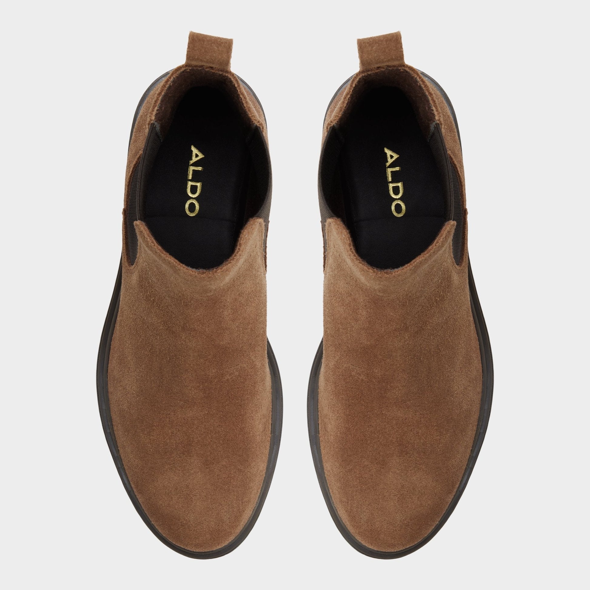 Adalitlan in Taupe - Chelsea boot, Lug sole Aldo Taupe
