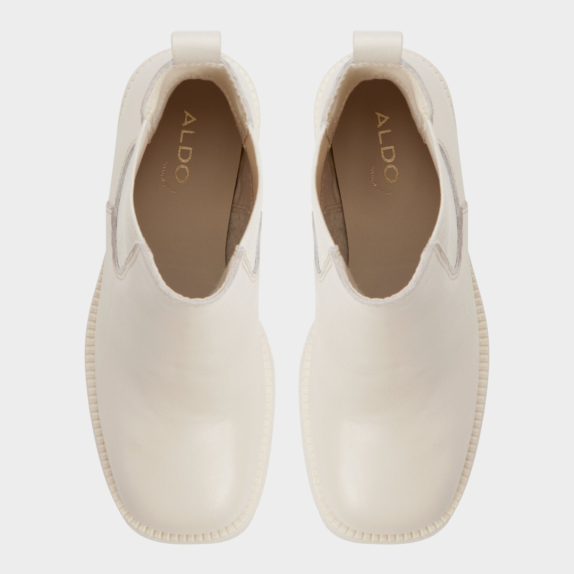 Anneliese in Other White - Chelsea boot, Lug sole Aldo Other white