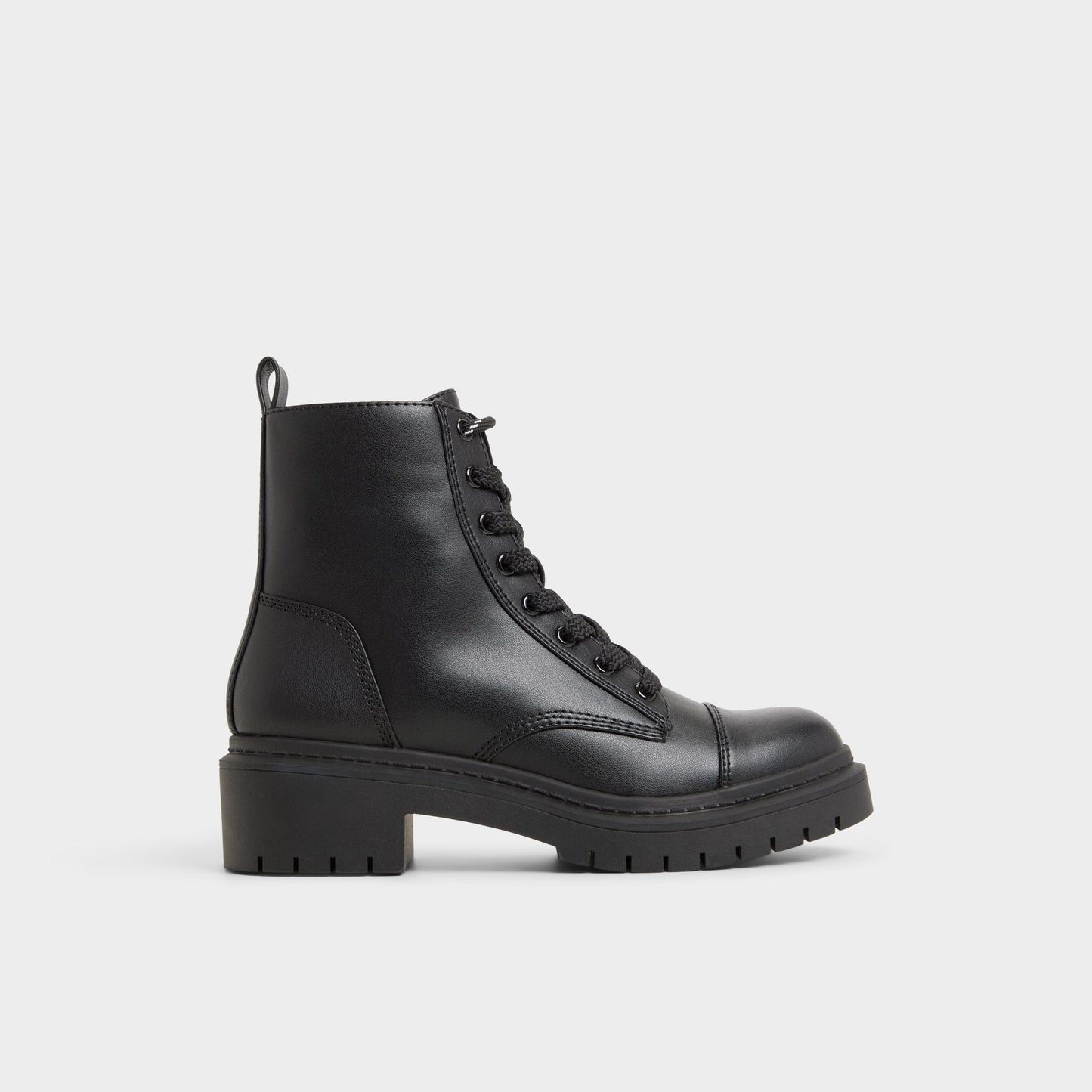 Goer Black Women's Casual boots - Combat ankle boot, Lug sole Aldo Black