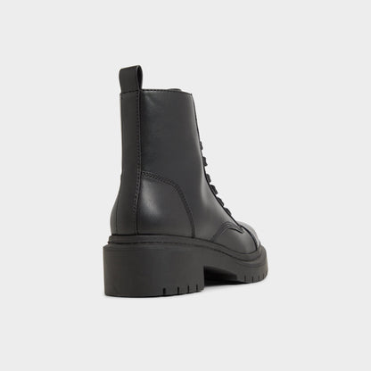 Goer Black Women's Casual boots - Combat ankle boot, Lug sole Aldo Black