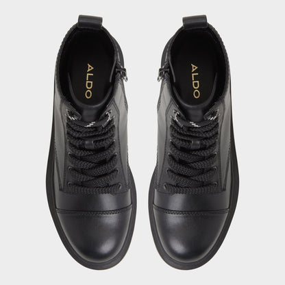 Goer Black Women's Casual boots - Combat ankle boot, Lug sole Aldo Black