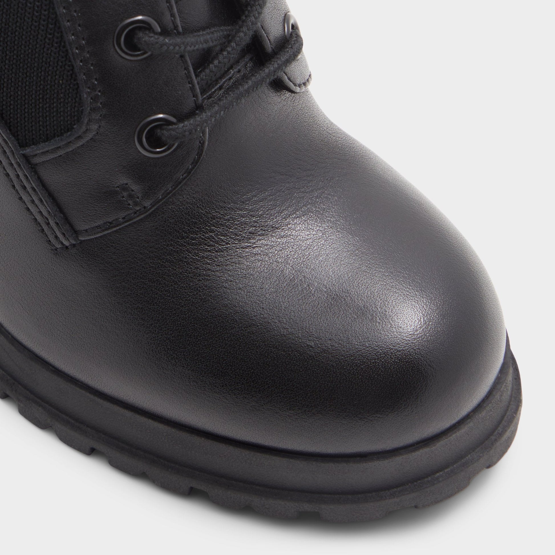 Rebellious Black Women's Combat boots - Combat ankle boot, Lug sole Aldo Black