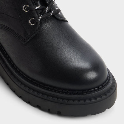 Lewellan in Black - Hiking boot, Lug sole Aldo Black