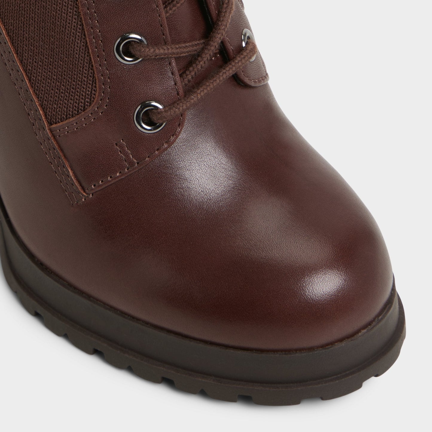 Rebellious in Other Brown - Combat ankle boot, Lug sole Aldo Other brown