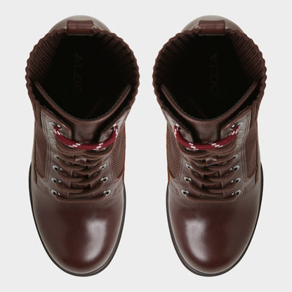 Rebellious in Other Brown - Combat ankle boot, Lug sole Aldo Other brown