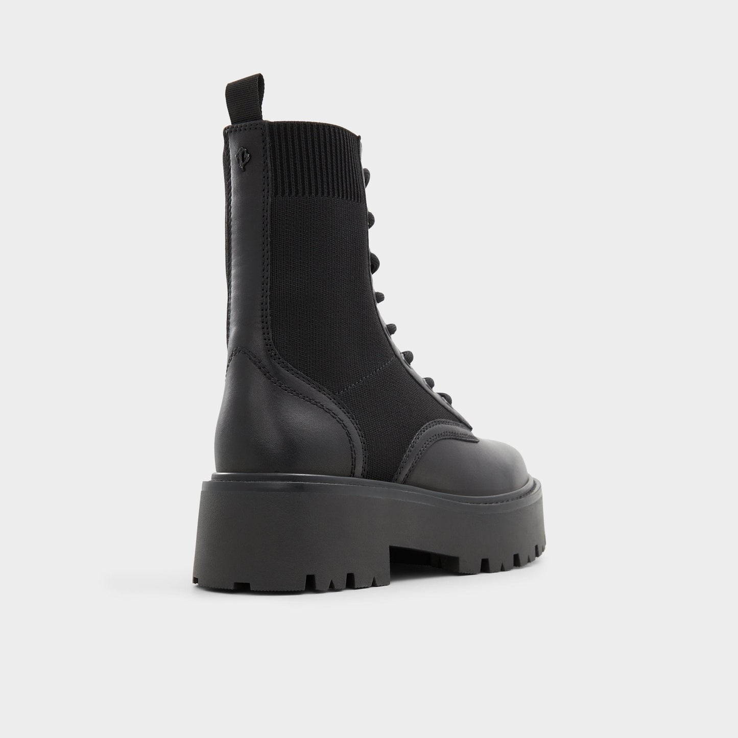 Talaleryknit Black Women's Combat boots - Combat ankle boot, Black Aldo Black